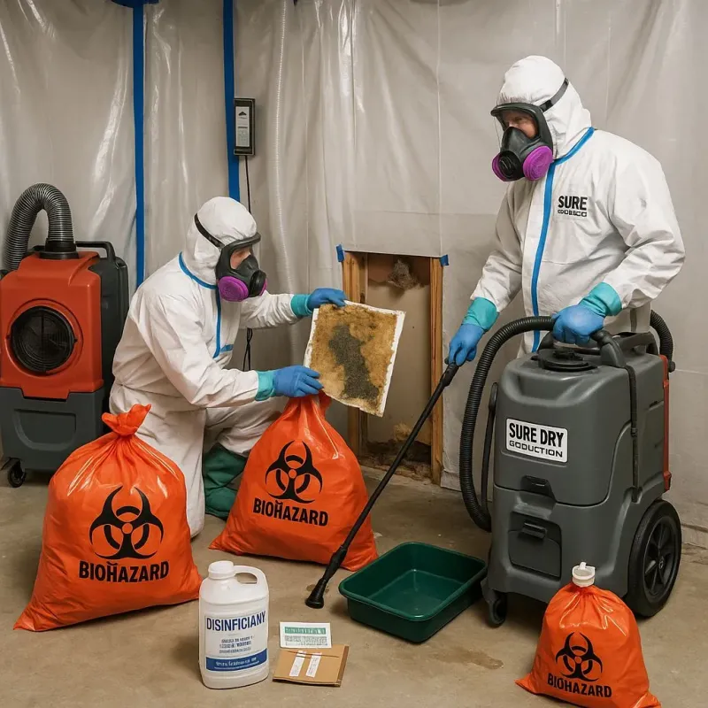 Contaminated Water Handling Protocols process in Eagle, NE